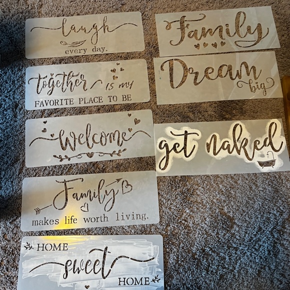 Stencil Bundle - Picture 13 of 13